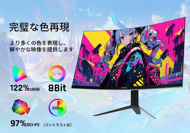 KTC 32インチ 湾曲ゲーミングモニター フルHD 1080p Amazon.co.jp: KTC 32インチ 湾曲ゲーミングモニター 240Hz